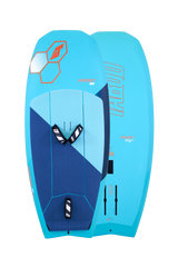 Tabou 2026 Pocket Wing Foil MTE, hellblaues Foilboard mit dunkelblauem Design, Draufsicht