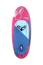 Tabou 2026 Twister Wing Foil, Pink-Blau, Kunststoff, Draufsicht, Wingfoil-Board mit geometrischem Design