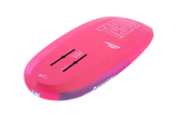 Tabou 2026 Twister Wing Foil in Pink mit violetten Details, Draufsicht auf das aufblasbare Wingboard mit aerodynamischem Design