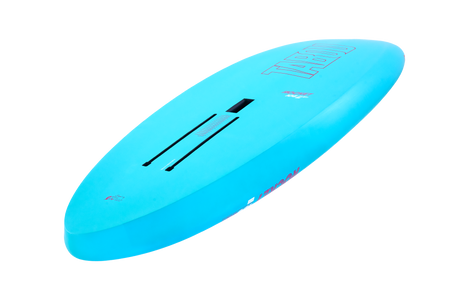 Tabou Rocket Wing MTE 2026 Wingfoil-Board in türkis, Draufsicht auf das Board mit sichtbarem Design