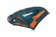 GA-Wing 2026 POISON Kitewing in Blau und Orange mit weißen Elementen, Draufsicht