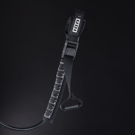 ION Collision Vest Element Side Zip 2026, schwarz, Seitenreißverschluss, Frontansicht flach gelegt