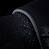 ION Collision Vest Element Side Zip 2026 schwarz, Detailaufnahme Polsterung und Seitenreißverschluss