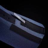 ION Collision Vest Element Side Zip 2026, marineblau, Seitenreißverschluss, Detail-Nahaufnahme