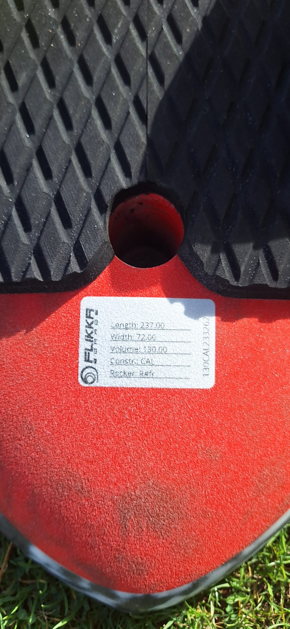 Flikka Custom Freerace 130l 2024 mit Boardbag (gebraucht)