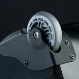 ION Collision Vest Element Side Zip 2026 schwarz-grau, Seitenzipp-Verschluss, Frontalansicht mit Schutzpolsterung sichtbar