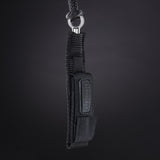 ION Collision Vest Element Side Zip 2026 schwarz, Prallschutzweste mit Seitlichem Reißverschluss, hängend präsentiert