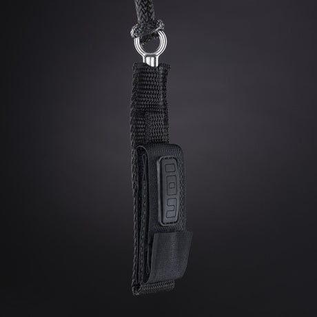 ION Collision Vest Element Side Zip 2026 schwarz, Prallschutzweste mit Seitlichem Reißverschluss, hängend präsentiert