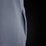 ION Collision Vest Element Side Zip 2026 grau mit Seitenreißverschluss, Detailansicht der Seite