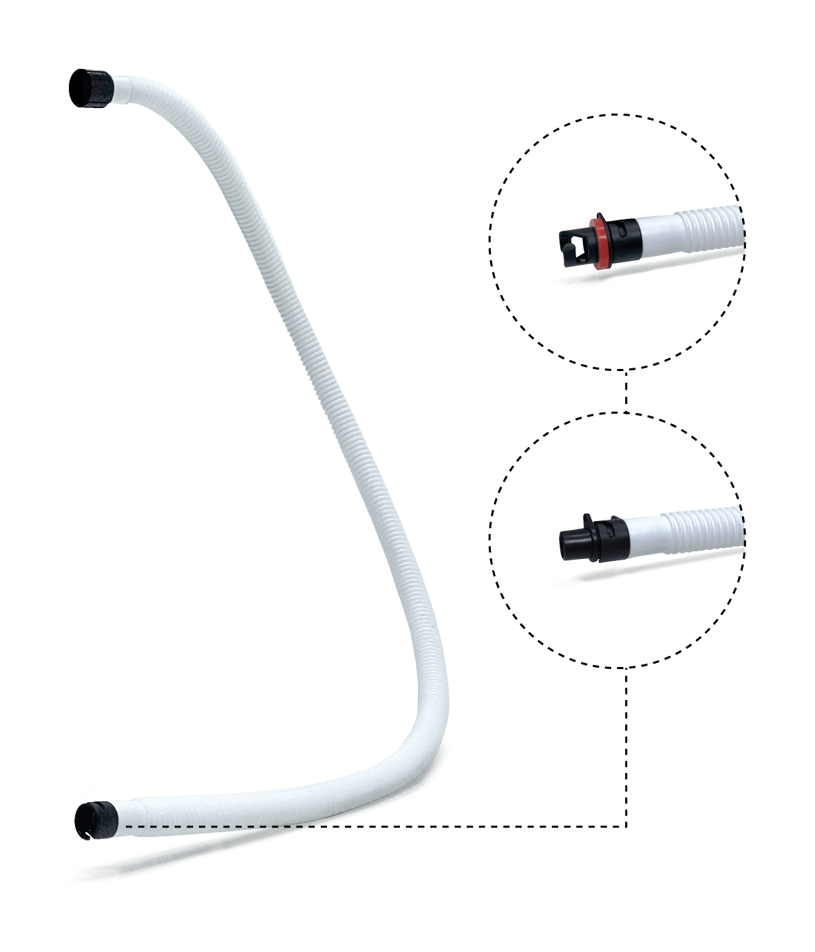 Starboard SUP INFLATABLE HOSEWITH 2 ADAPTORS 2027