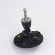 Patrik Tendon Base schwarze Schussplattform mit Metallschaft, Frontalansicht
