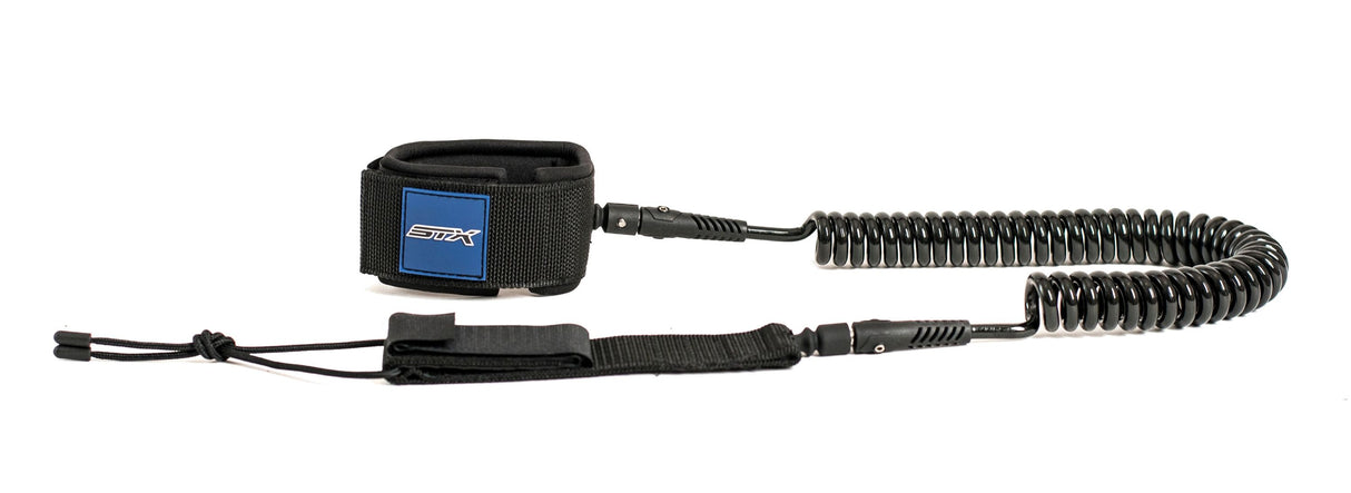 STX SUP Coiled Leash Orange