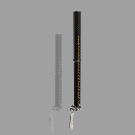 Patrik X-Tension SDM Carbon Mast in Schwarz und Grau, Carbonmaterial, Vergleichsansicht zweier Mastkonstruktionen