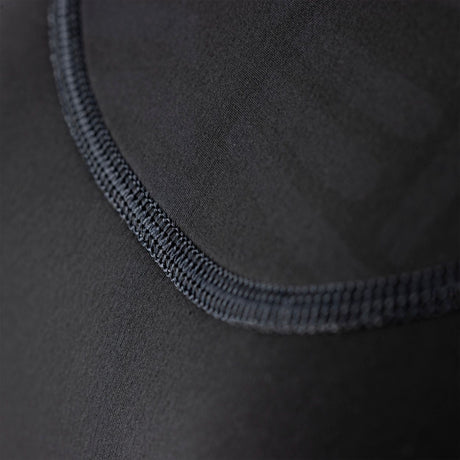 ION Collision Vest Core Front Zip 2026 schwarz mit Reißverschluss Detail Nahaufnahme