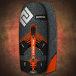 Patrik Foil Race Hydrofoil Board in Grau und Orange mit Textil-Oberflaeche, Draufsicht
