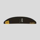 Patrik Foil Front Wing schwarz mit gelbem Logo, Seitenansicht