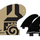 Starboard FIN SIDE L,R CARBON SUP ECO PACKAGING  2025