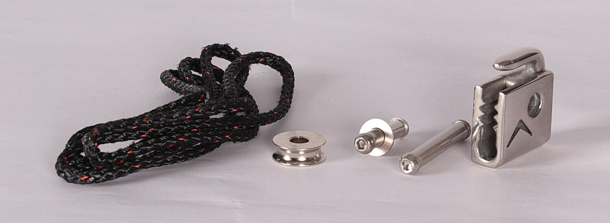 Severne MK12 STAINLESS STEEL TAILENDWITH SCREW AND ROPE 2027
