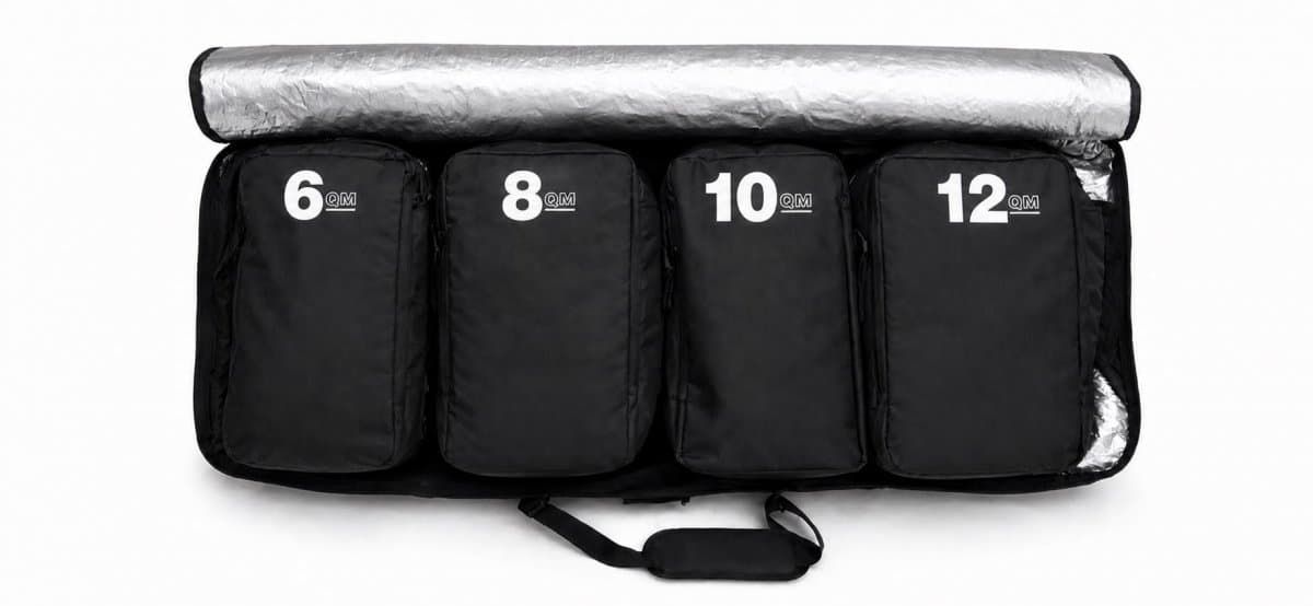 Concept X Kitebag Travel2kite Pro 140 - schwarz (5)