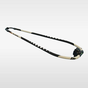 Patrik Alu L-Curve Boom Aluminium-Ausleger, schwarz-beige, Seitenansicht