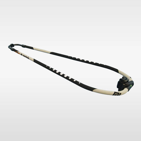 Patrik Alu L-Curve Boom Aluminium-Ausleger, schwarz-beige, Seitenansicht