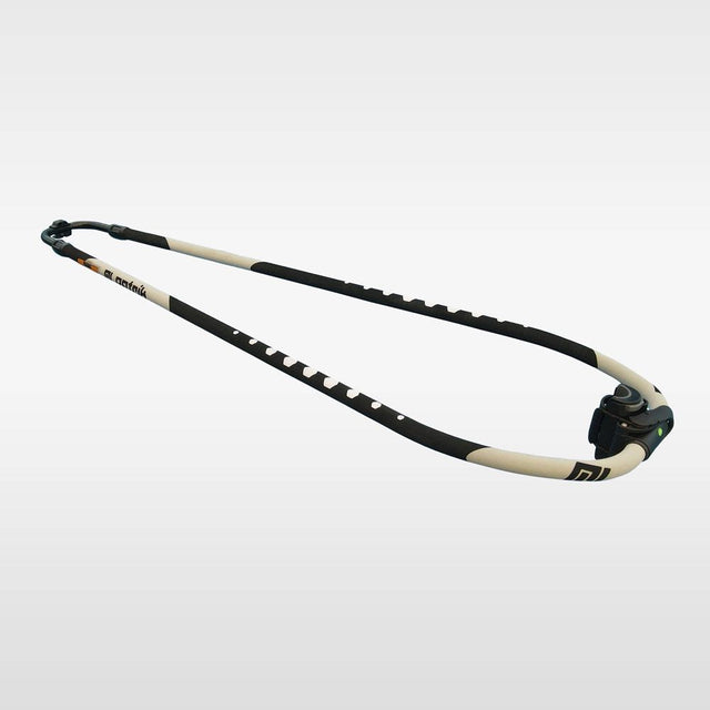 Patrik Alu L-Curve Boom Aluminium-Ausleger, schwarz-beige, Seitenansicht