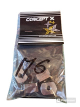 Brass Nut Nutenstein  Foil 4er Set