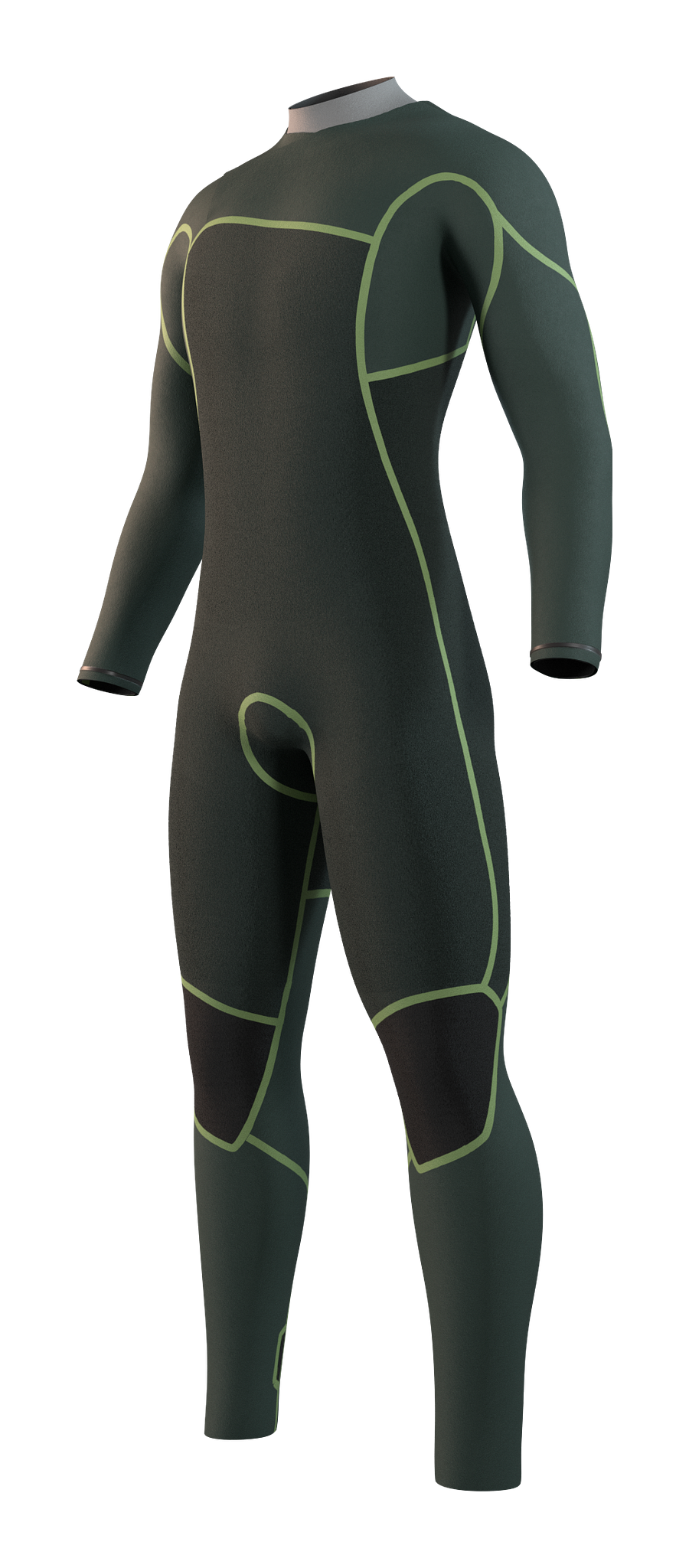 Mystic Evolve Fullsuit 3/2mm Fzip Men 2027 (3)