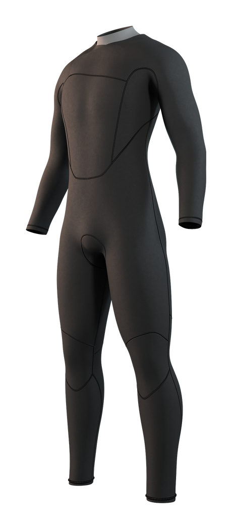 Mystic Brand Fullsuit 3/2mm Fzip Flatlock 2027 (3)