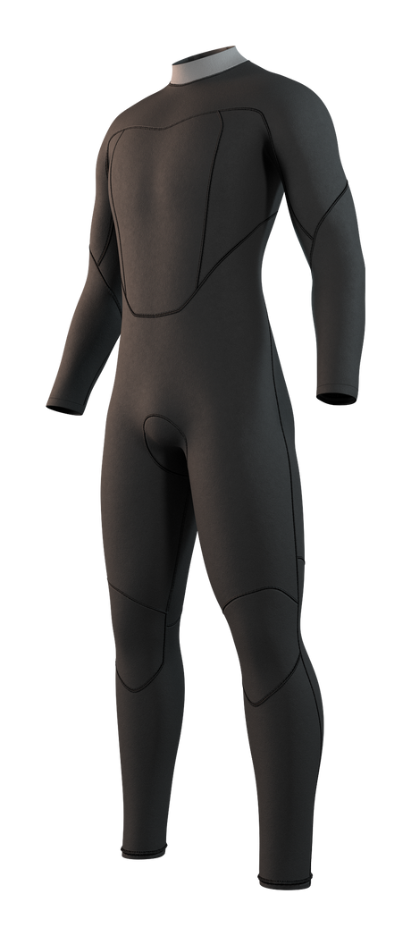 Mystic Brand Fullsuit 3/2mm Bzip Flatlock 2027 (3)