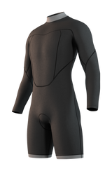Mystic Brand Longarm Shorty 3/2mm Bzip Flatlock 2027 (4)