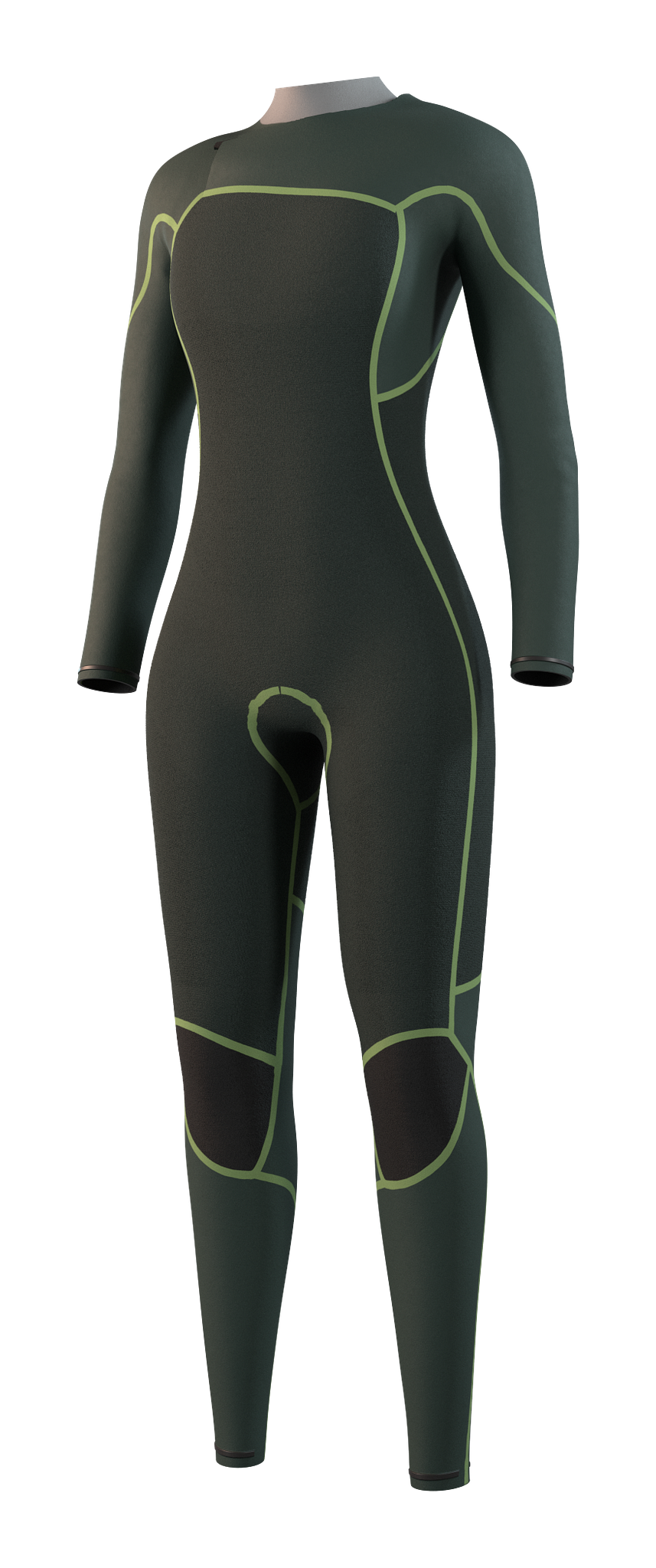 Mystic Evolve Fullsuit 3/2mm Fzip Women 2027 (3)