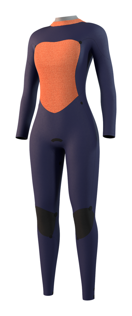 Mystic Star Fullsuit 3/2mm Bzip Women 2027 (7)