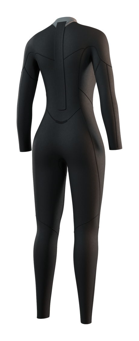 Mystic Brand Fullsuit 3/2mm Bzip Flatlock Women 2027 (3)