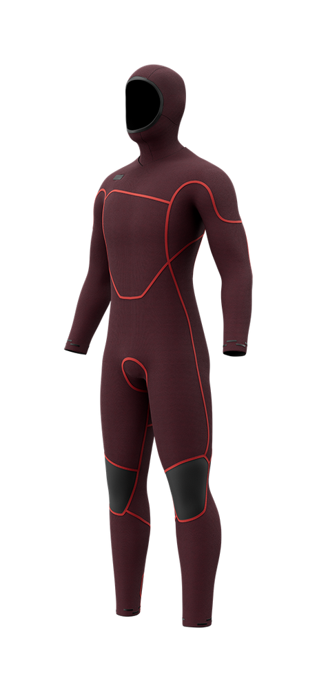 Mystic Volt Fullsuit 6/4/3mm Hooded Fzip 2027 (3)