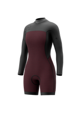 Mystic Haven Longarm Shorty 3/2mm Double Fzip Women 2027 (3)