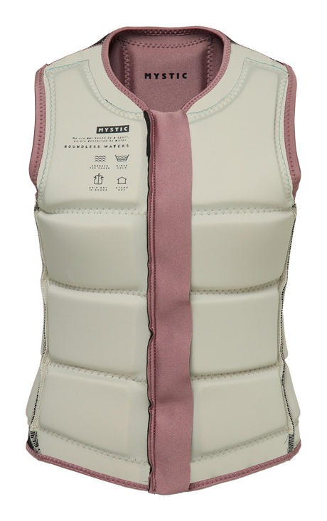 Mystic Star Impact Vest Fzip Wake Women 2027 (7)
