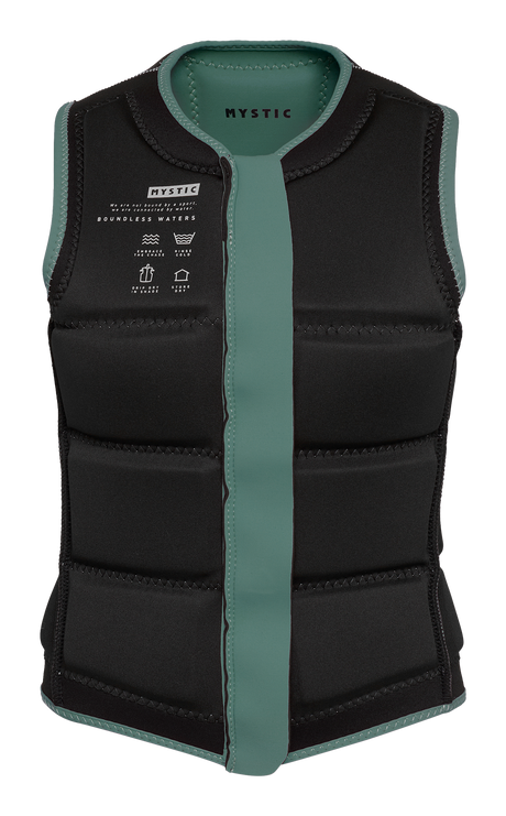 Mystic Star Impact Vest Fzip Wake Women 2027 (15)