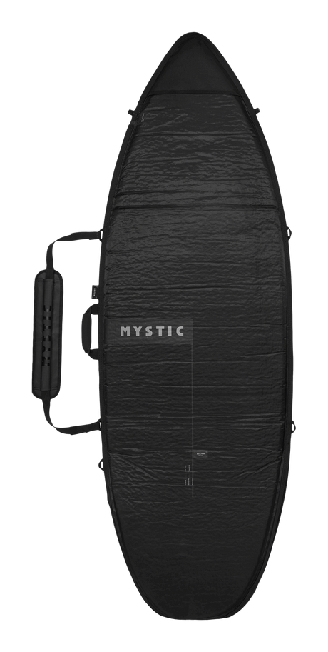 Mystic Helium Inflatable Day Cover 2027, schwarze aufblasbare Schutzhülle mit Ventil, Frontansicht