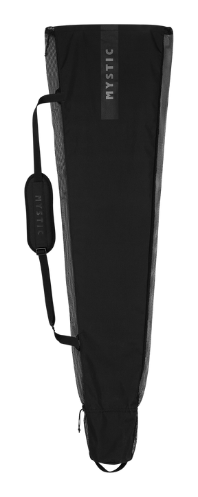 Mystic Wing Sleeve Extendable 2027 schwarze Schutzhülle mit Tragegriff und Reißverschluss, Frontalansicht