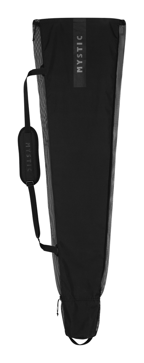 Mystic Wing Sleeve Extendable 2027 schwarze Schutzhülle mit Tragegriff und Reißverschluss, Frontalansicht