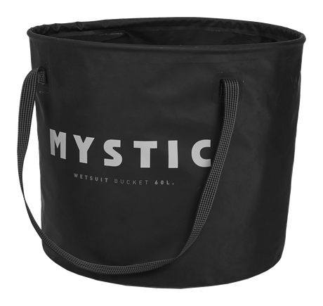 Mystic Happy Hour Wetsuit Changing Bucket 2027 schwarz mit Griffen, Frontansicht