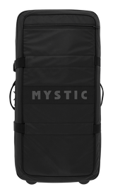 Mystic Venture Check-in Bag 2027 schwarzer Rollkoffer mit Griffen und MYSTIC-Schriftzug, Frontansicht
