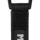 Mystic Safety Knife 2027, schwarzes Sicherheitsmesser aus Kunststoff mit ergonomischem Griff und Karabinerhaken, Vorderansicht
