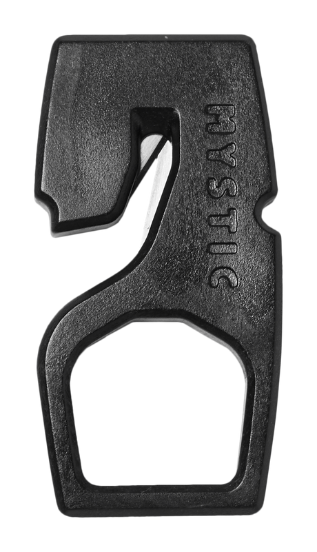 Mystic Safety Knife 2027 schwarz, Kunststoff, kompaktes Design ohne Schwimmer, Vorderansicht
