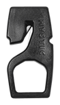 Mystic Safety Knife 2027 schwarz, Kunststoff, kompaktes Design ohne Schwimmer, Vorderansicht