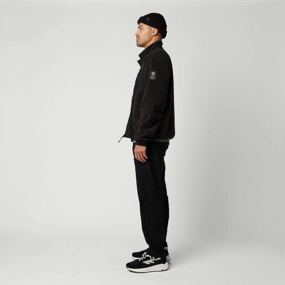 Mystic DTS Fleece Zip Thru Sweat 2027 (4)
