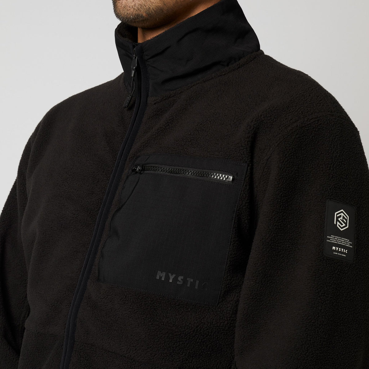 Mystic DTS Fleece Zip Thru Sweat 2027 (6)