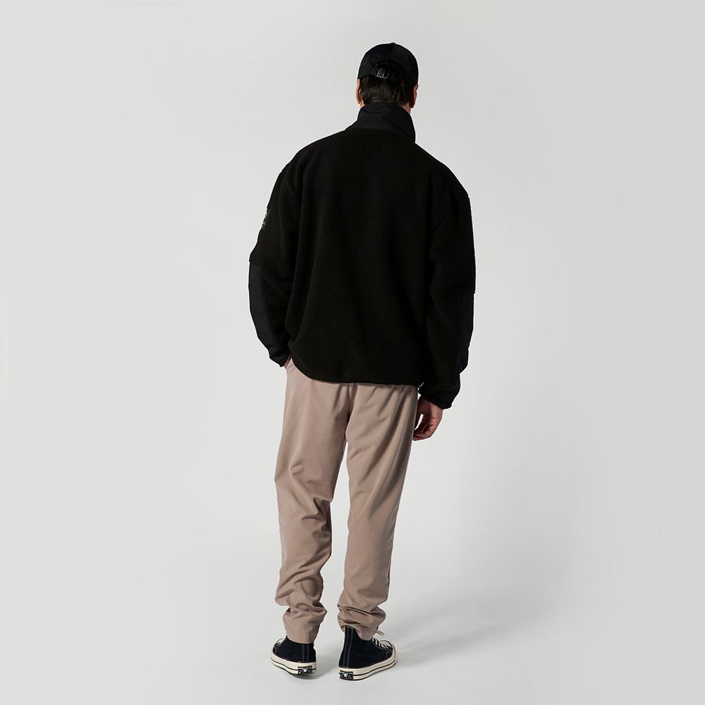 Mystic DTS Fleece Half Zip Sweat 2027 (4)