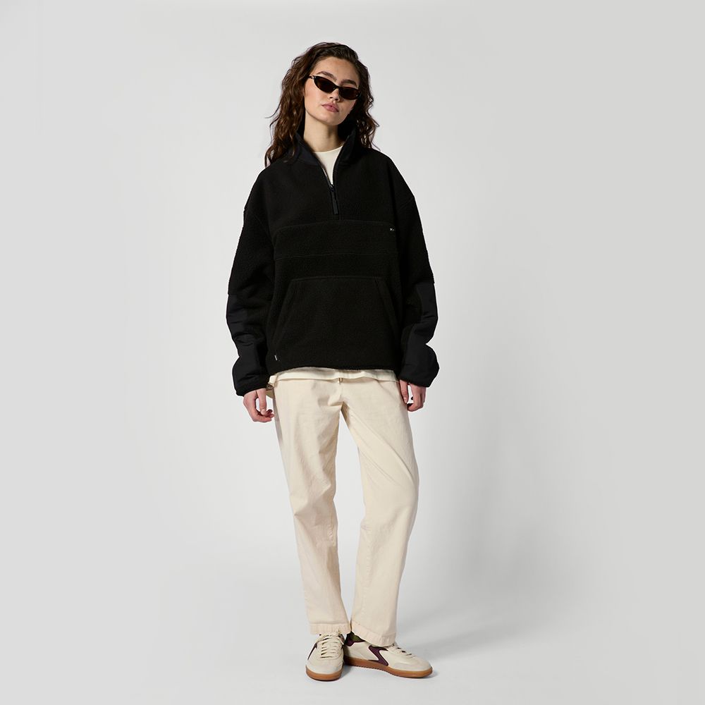 Mystic DTS Fleece Half Zip Sweat 2027 (6)